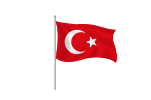 奥斯曼帝国国旗剪贴画