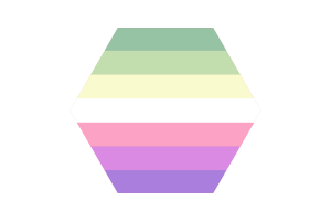 Genderfae性别流体群体标志矢量免费 |SVG 和 PNG