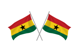 加纳挥舞友谊旗帜