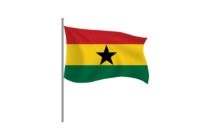 加纳国旗剪贴画