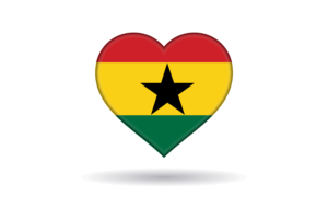 加纳之爱心形